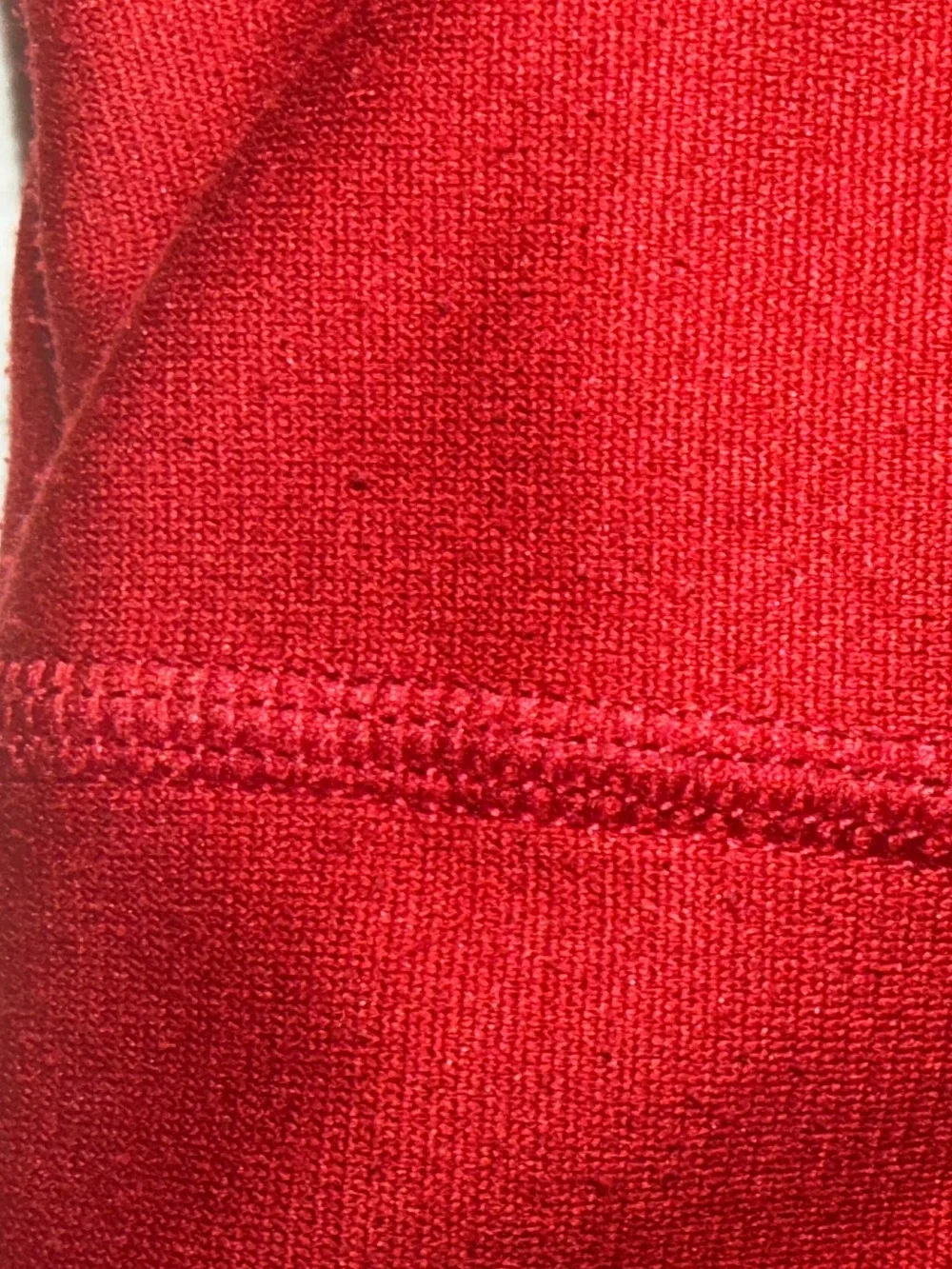 The North Face Mens XL Red Quarter Zip Fleece Pullover Jacket Logo Sweatshirt